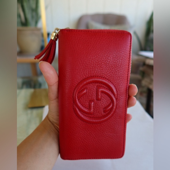 Gucci Soho Long Zippy Wallet FINAL SALE!! - Picture 1 of 10